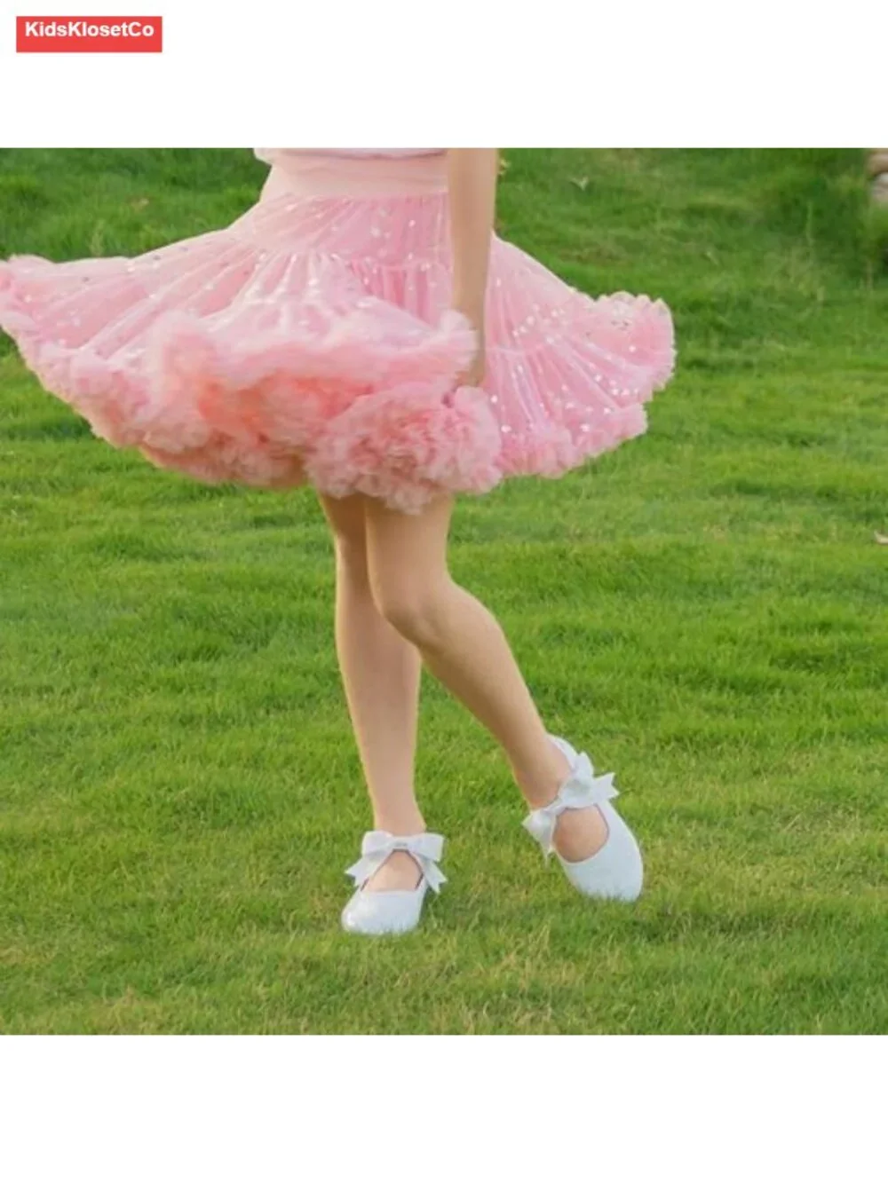 Toddler Girls Ballet Flats - Party Wedding Dress Shoes Non-Slip Microfiber
